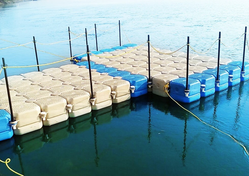 plastic floating dock 